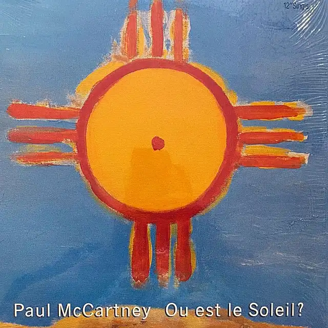 PAUL MCCARTNEY / OU EST LE SOLEIL?のアナログレコードジャケット