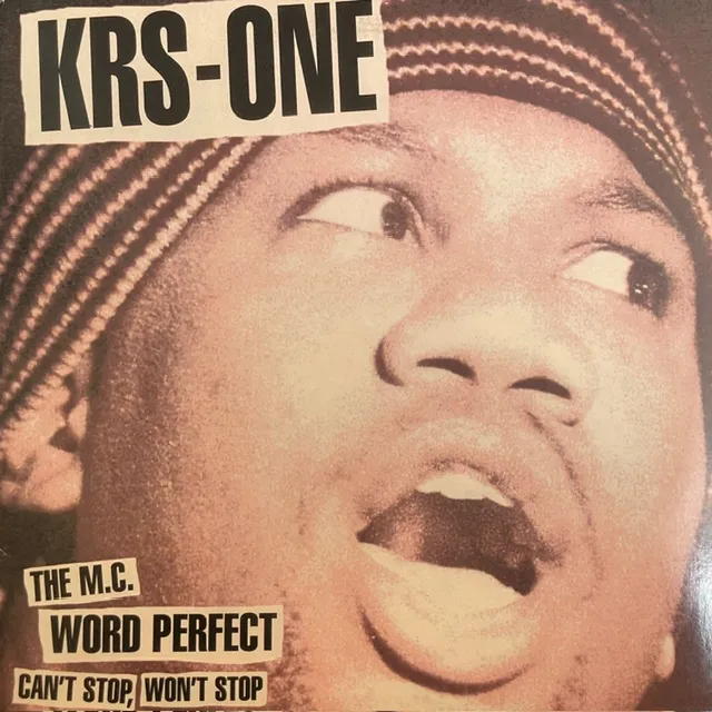 KRS-ONE / CAN'T STOP, WON'T STOP