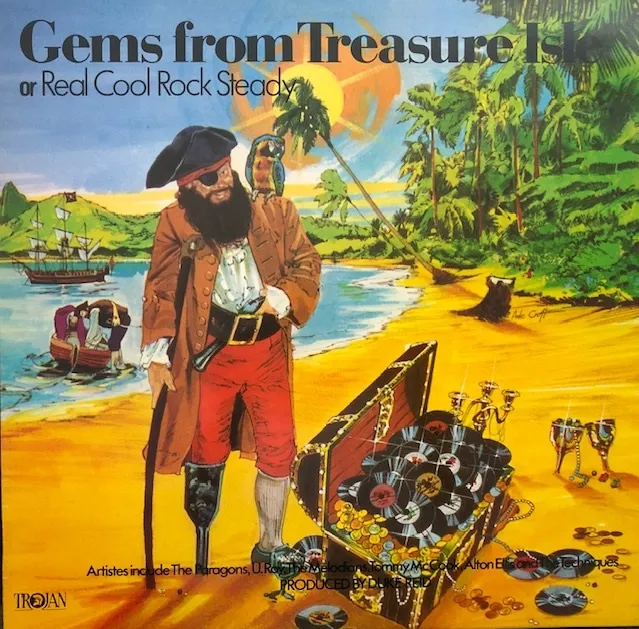 VARIOUS (ALTON ELLIS) / GEMS FROM TREASURE ISLE OR REAL COOL ROCK STEADY