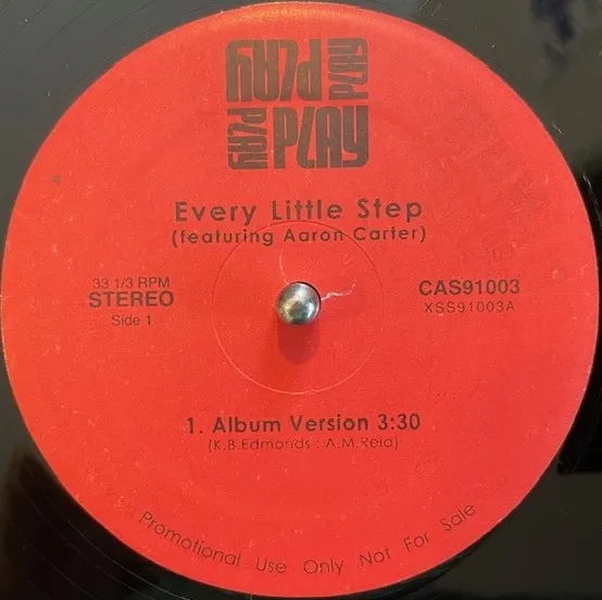 PLAY / EVERY LITTLE STEP ／ AIN'T NO MOUNTAIN HIGHのアナログレコードジャケット (準備中)