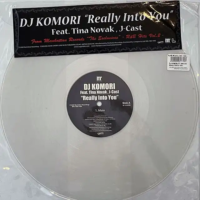 DJ KOMORI FEAT TINA NOVAK, J-CAST / REALLY INTO YOU