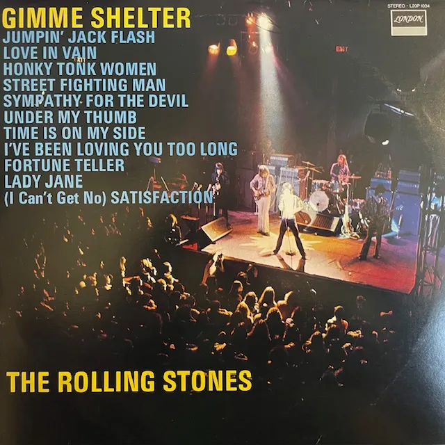ROLLING STONES / GIMME SHELTER (JPN 4TH PRESS・RED VINYL)