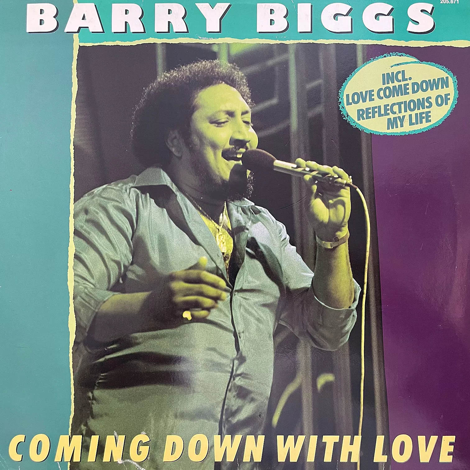 BARRY BIGGS / COMING DOWN WITH LOVE