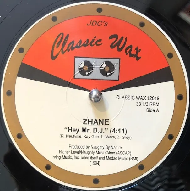 ZHANE ／ TEMPTATIONS / HEY MR.D.J. ／ TREAT HER LIKE A LADY