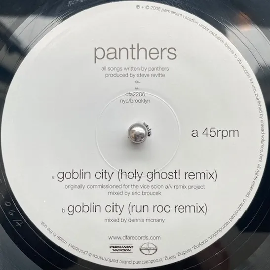 PANTHERS ‎/ GOBLIN CITY