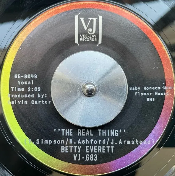 BETTY EVERETT / REAL THING ／ GONNA BE READY