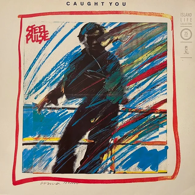STEEL PULSE / CAUGHT YOUのアナログレコードジャケット (準備中)