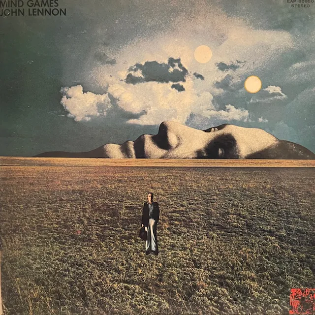 JOHN LENNON / MIND GAMES (JPN PROMO WHITE LABEL)