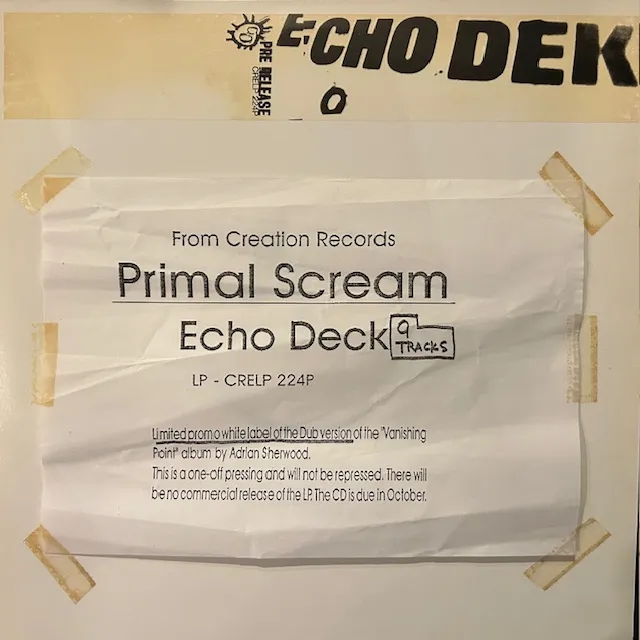PRIMAL SCREAM / ECHO DEK