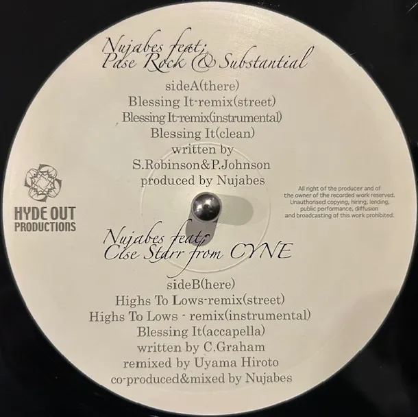 NUJABES FEAT. SUBSTANTIAL & PASE ROCK / BLESSING IT - REMIX