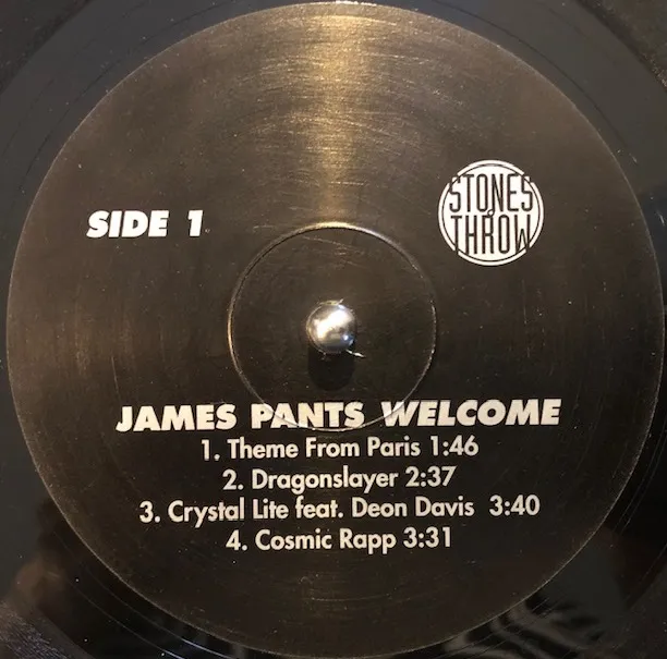 JAMES PANTS / WELCOME