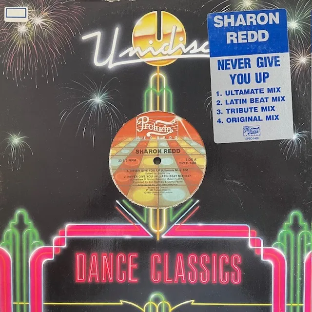 SHARON REDD / NEVER GIVE YOU UP