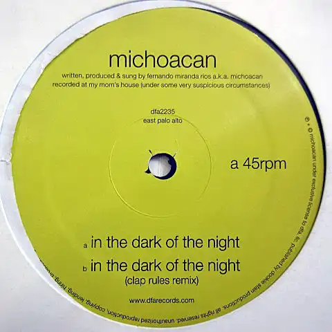 MICHOACAN / IN THE DARK OF THE NIGHTΥʥ쥳ɥ㥱å ()