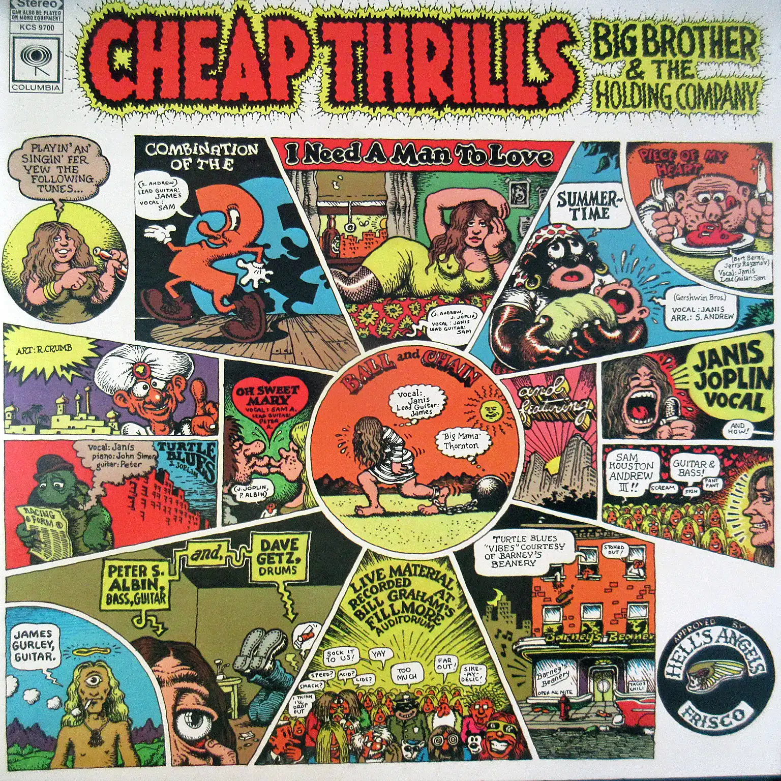 BIG BROTHER & THE HOLDING COMPANY (JANIS JOPLIN) / CHEAP THRILLS