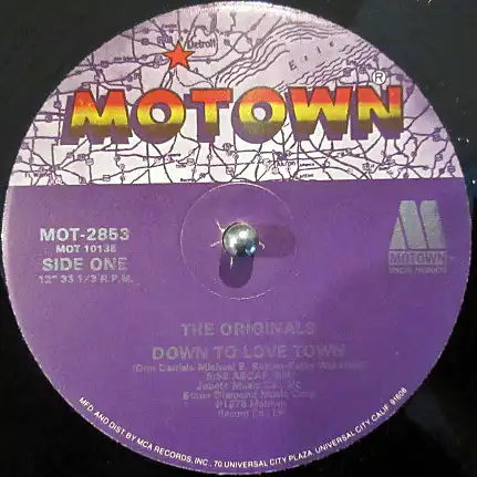 ORIGINALS  THELMA HOUSTON / DOWN TO LOVE TOWN  DONT LEAVE ME THIS WAY