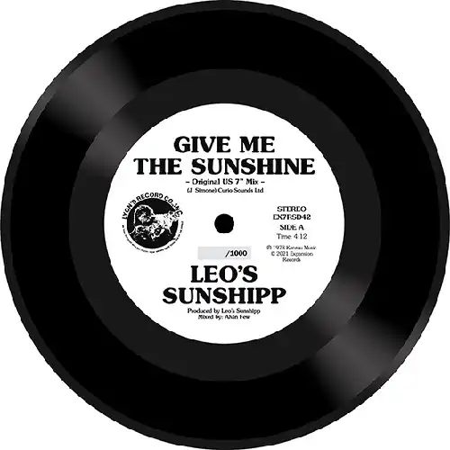 LEO'S SUNSHIPP / GIVE ME THE SUNSHINEΥʥ쥳ɥ㥱å ()