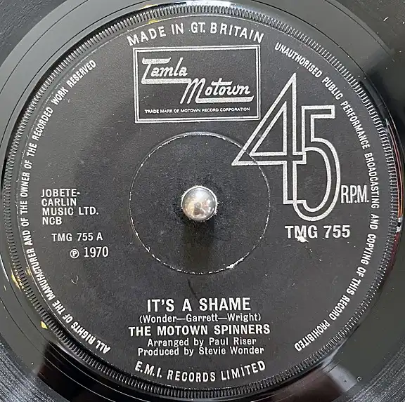 MOTOWN SPINNERS / IT'S A SHAME  SWEET THINGΥʥ쥳ɥ㥱å ()