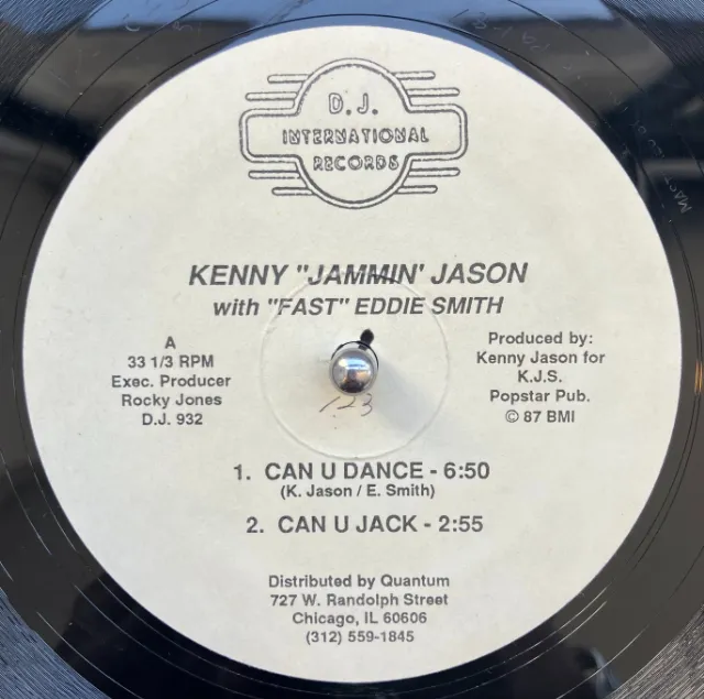 KENNY JAMMIN JASON WITH FAST EDDIE SMITH / CAN U DANCE
