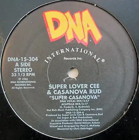 SUPER LOVER CEE & CASANOVA RUD / SUPER CASANOVA