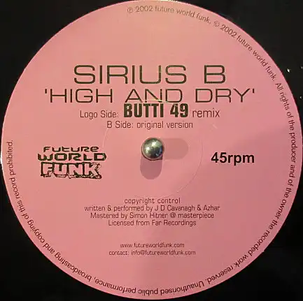 SIRIUS B / HIGH AND DRY