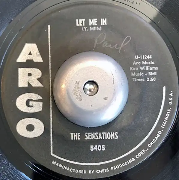 SENSATIONS / LET ME IN／OH YES, I'LL BE TRUE