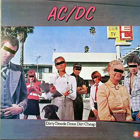 AC/DC ‎/ DIRTY DEEDS DONE DIRT CHEAP