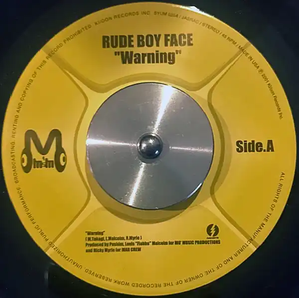 RUDE BOY FACE / WARNING