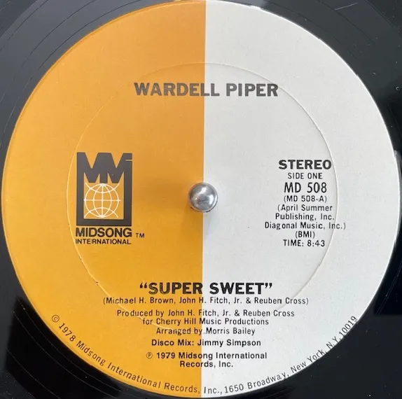 WARDELL PIPER / SUPER SWEET