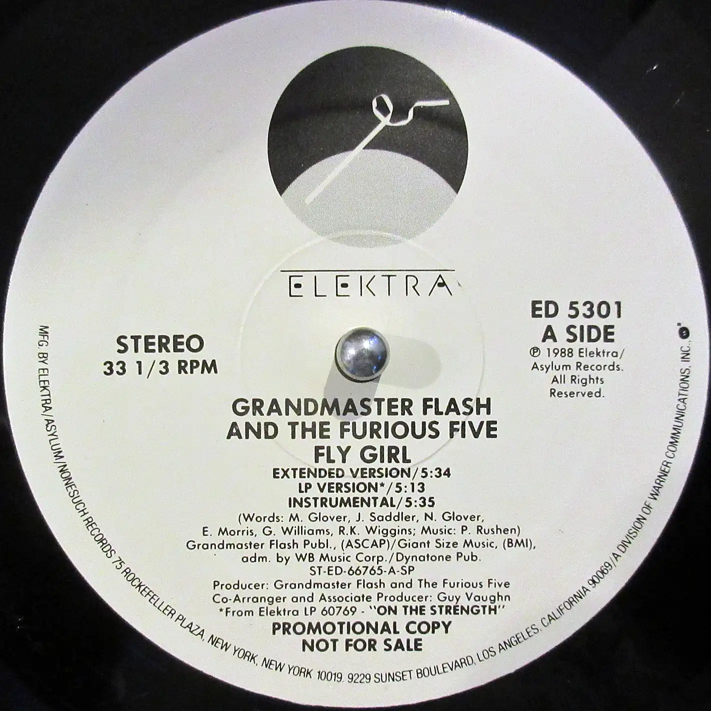 GRANDMASTER FLASH AND THE FURIOUS FIVE / FLY GIRLΥʥ쥳ɥ㥱å ()