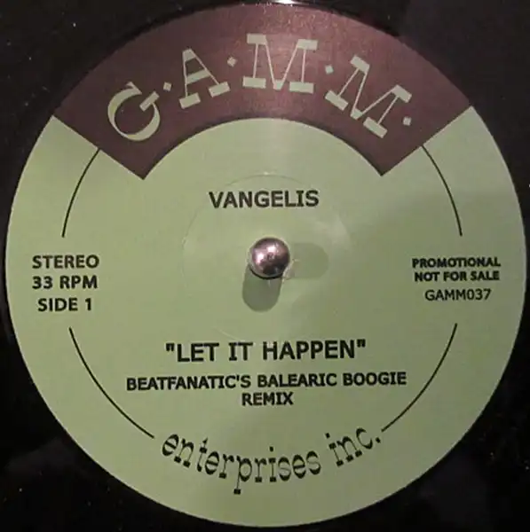 VANGELIS ／ TURELLI / LET IT HAPPEN ／ MEKANO
