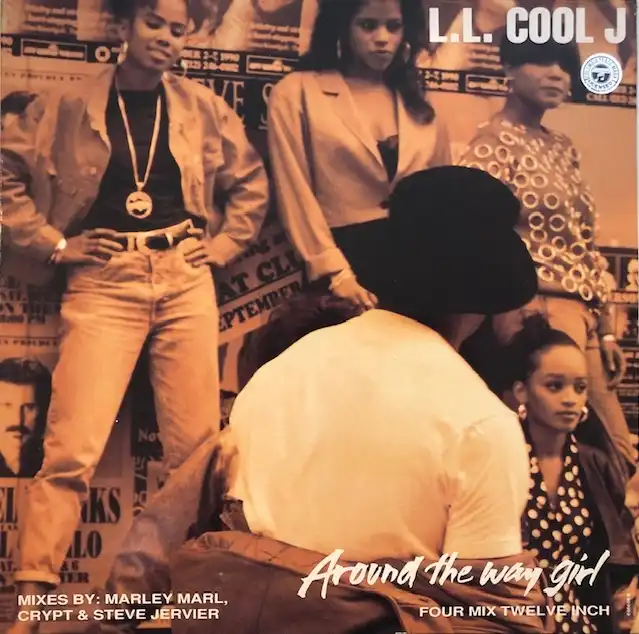 L.L. COOL J / AROUND THE WAY GIRL (FOUR MIX TWELVE INCH)のアナログレコードジャケット