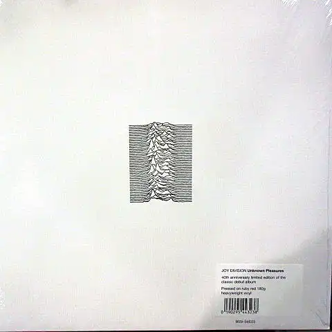 JOY DIVISION / UNKNOWN PLEASURE (40TH ANNIVERSARY RED VINYL)